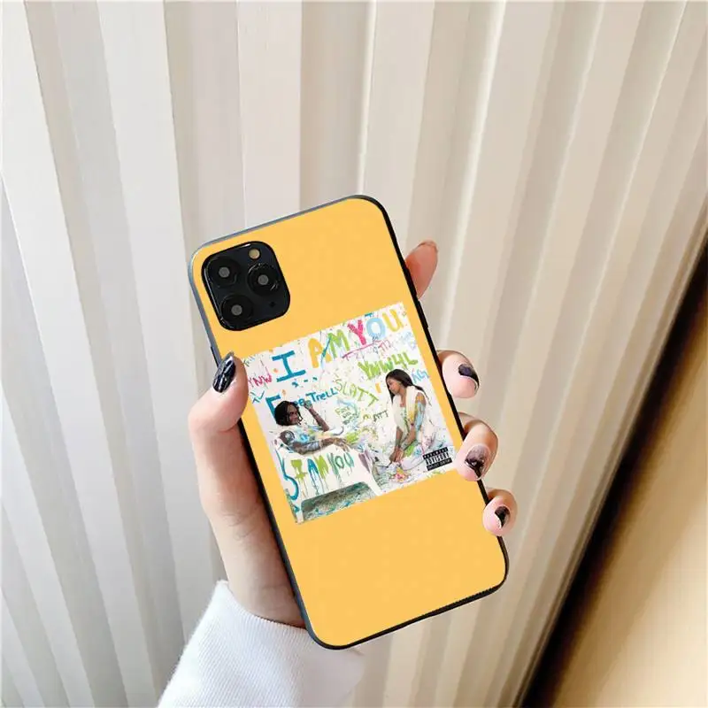 Ynw Melly Rapper Luxury Soft Phone Case for iphone 13 11pro 12pro MAX 8 7 6 6S Plus X XS MAX 5 5S SE XR Fundas Capa