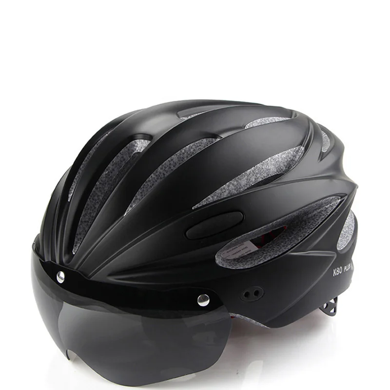 

Bicycle Helmet With Removable Visor Goggles One-Piece Riding Goggles Goggles Helmet Ultralight Mountain Road MTB Helmets
