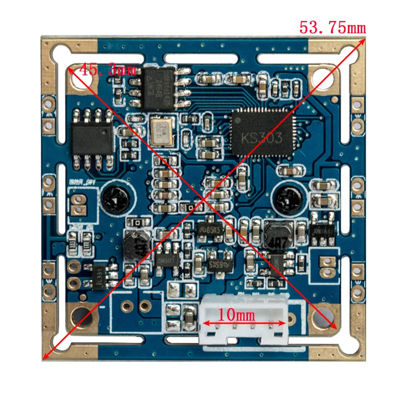 3MP AR0331 Sensor H.264 Wide Dynamic Backlight Shooting &Face Recognition Camera Module 30FPS