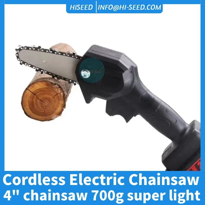 Lithium Rechargeable Handheld Household Small Single Flashlight Chain Saw Portable Outdoor Wood Pruning