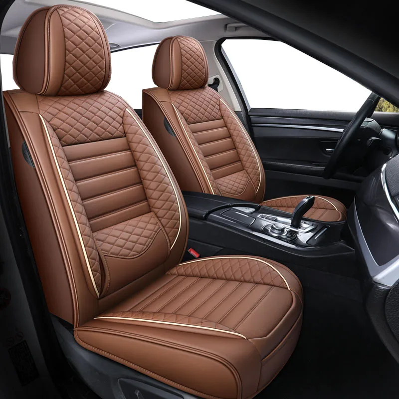 

Leather Car seat cover For Nissan note almera x-trail leaf teana tiida altima juke qashqai Seat Cushion Cover Auto Accessorie