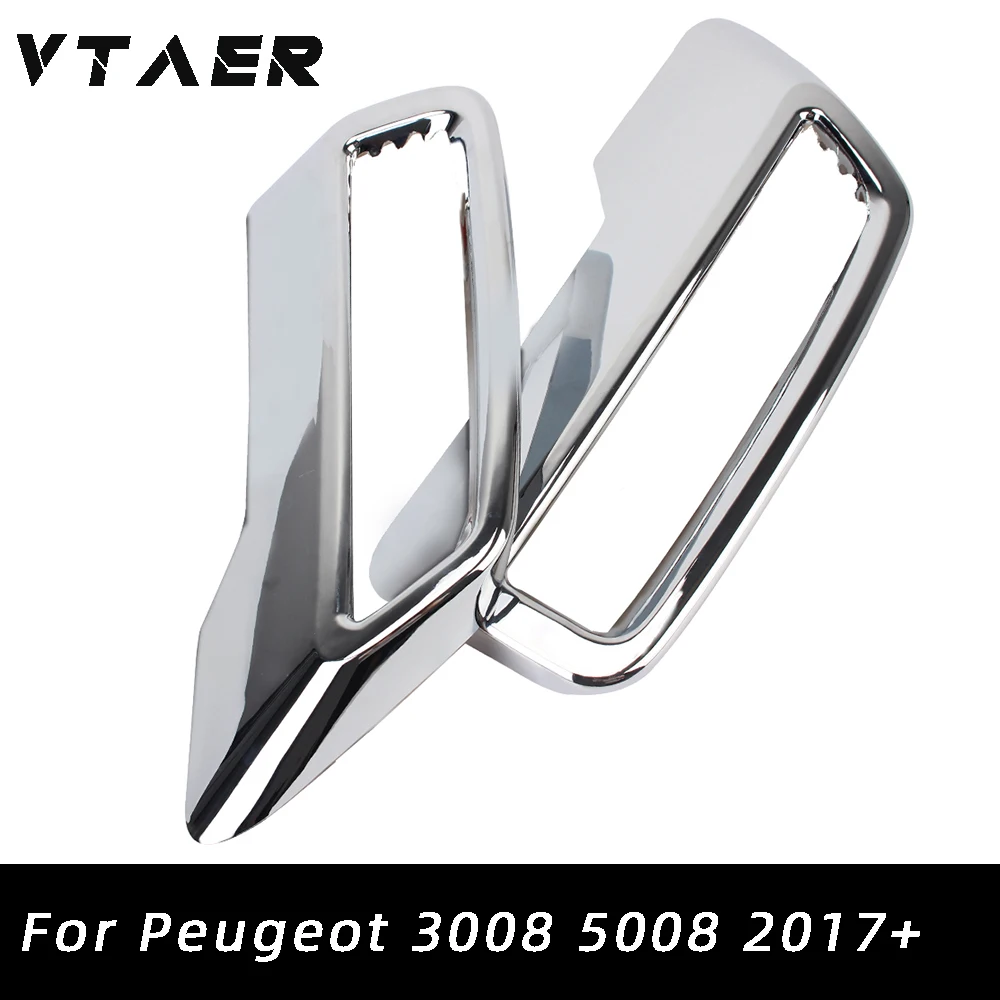 

Rear Exhaust Muffler Tail End Pipe Cover for Peugeot 3008 5008 2017-2022 / Citroen C5 Aircross 2017-2021 Car Accessories