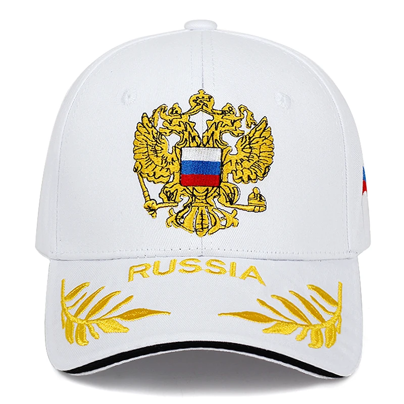 New fashion RUSSIA embroidered baseball cap fashion outdoor visor hat men women casual hats adjustable %cotton sports caps