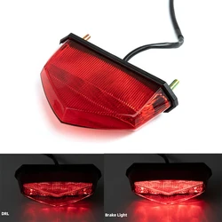 Motorcycle Tail Rear Light LED Rear Lamp Taillight Motorbike Brake Stop Lights Moto Turn Signals for Honda for Yamaha