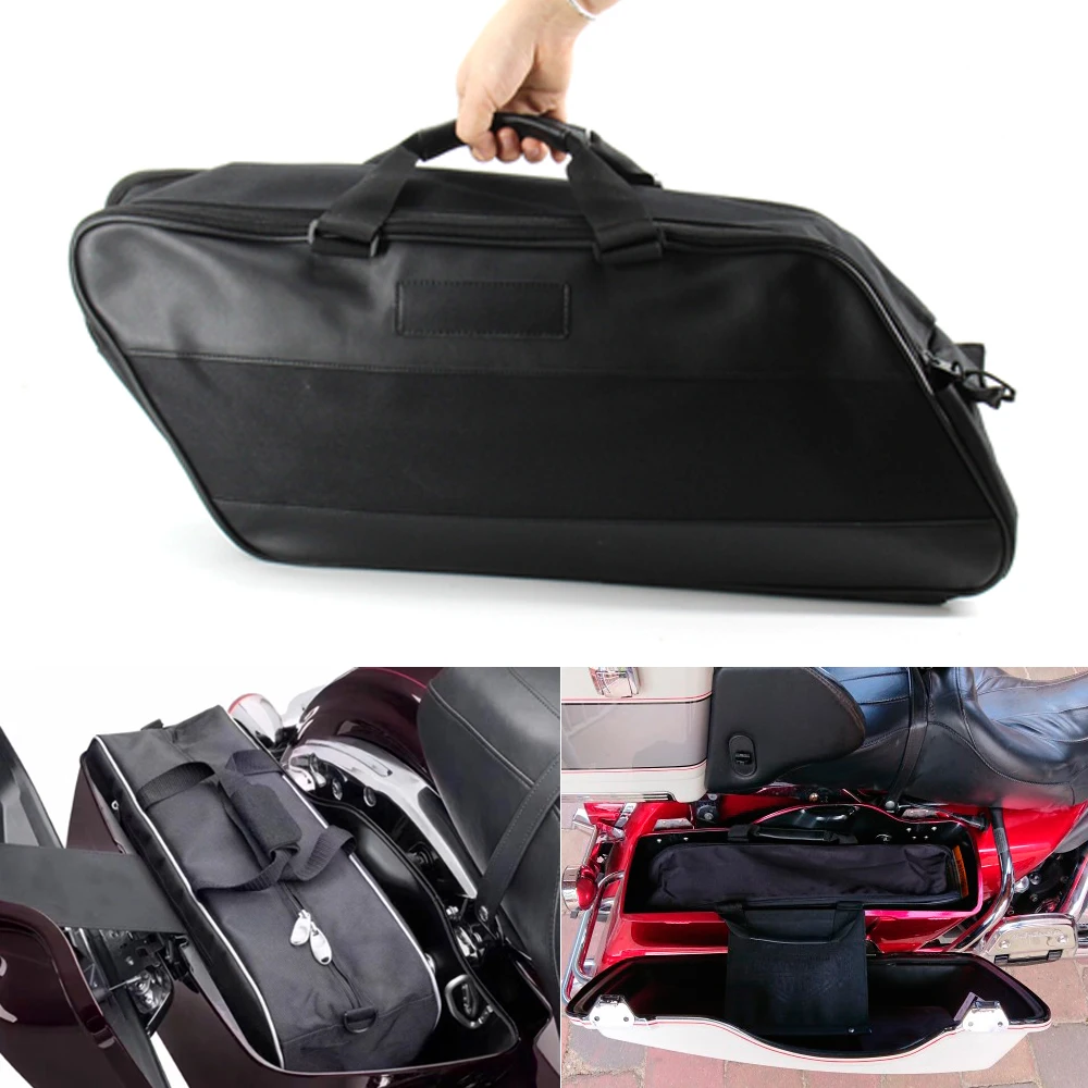 

Hard Saddlebag Luggage Liners Tour Pack Soft Liner Bags For Harley Touring Electra Street Glide Road King 1993-2020