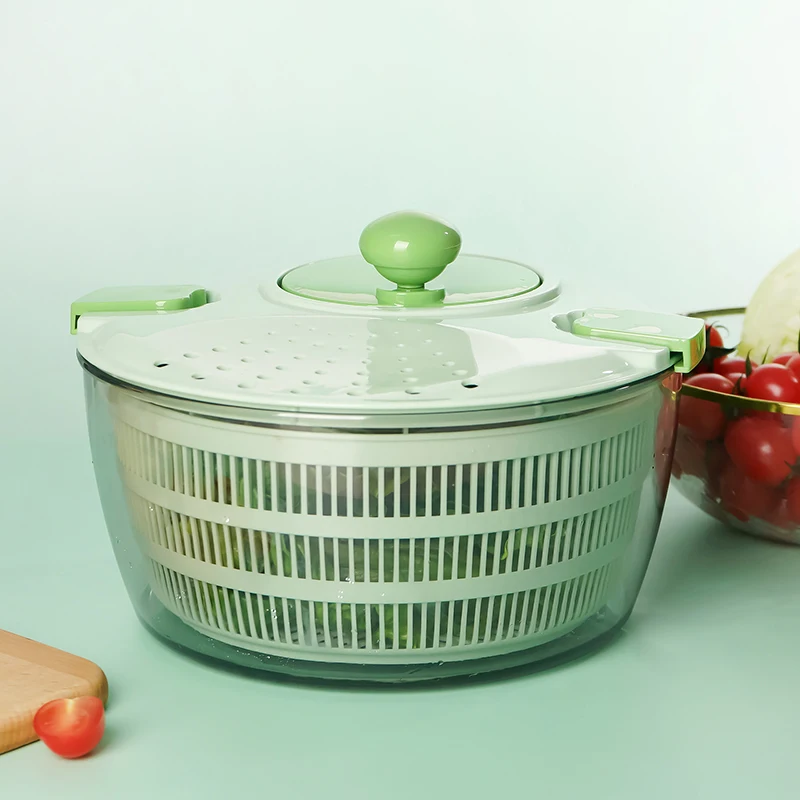 Vegetable Fruit Dehydrator Salad Useful  Multifunctional Household Quickly Dryer Basket Shake Plastic Kitchen Tool Spinner