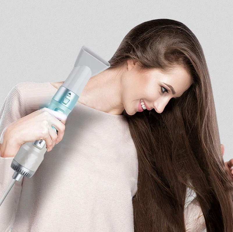 Secador de pelo profesional 4 en 1 multifunción, rizador, Alisador, cepillo de hierro, herramientas eléctricas de estilismo