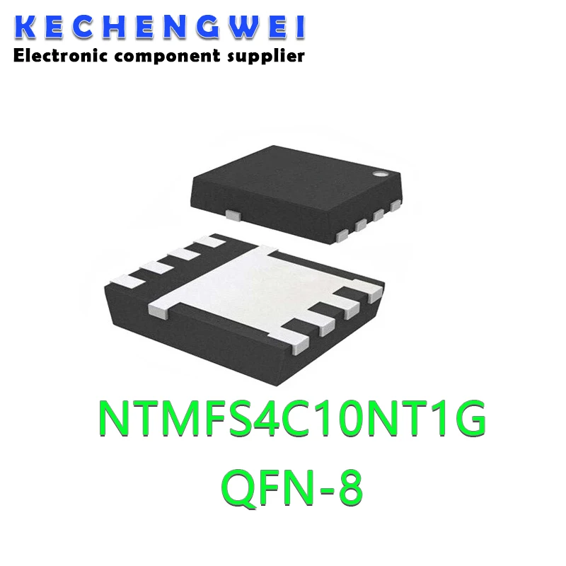 (10 stück) 100% Neue 4C10N NTMFS4C10N NTMFS4C10NT1G QFN-8 Chipsatz