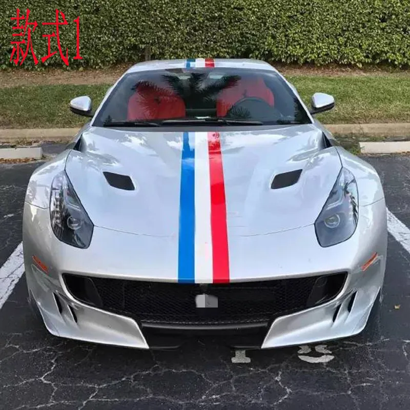 

Автомобильная наклейка для Ferrari F12 458 F430 488 599, наклейка на дверь и кузов, цветная полоса