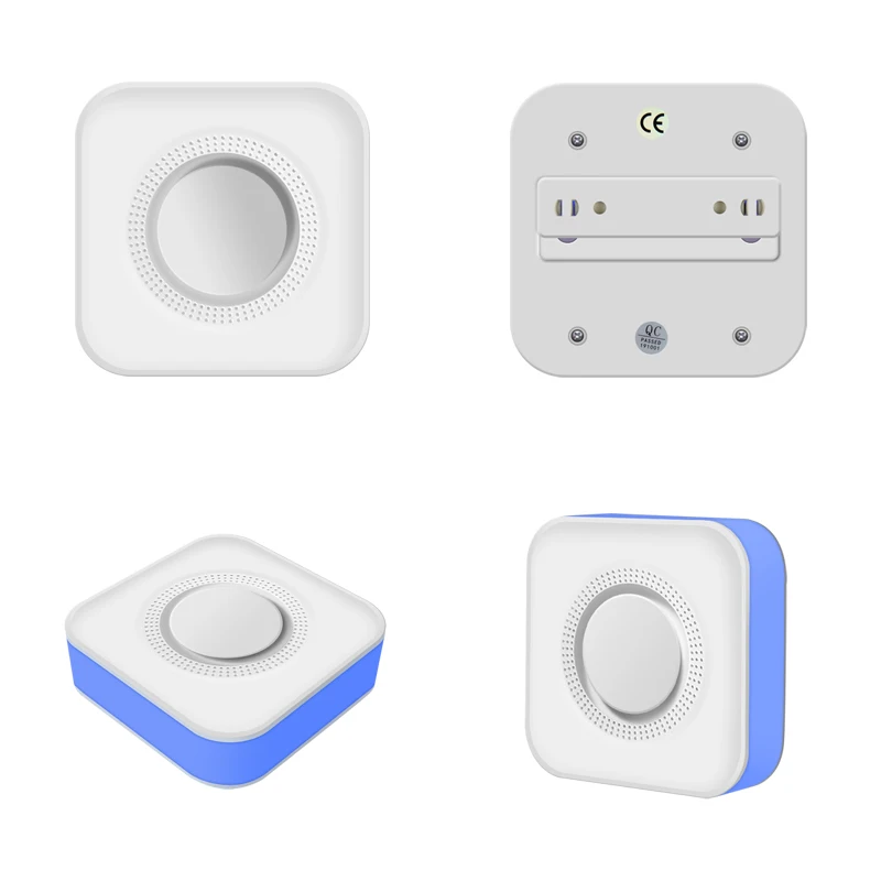 433MHz Wireless WiFi Home Security Alarm System Tuya Smart APP Strobe Siren Door Sensor PIR Smoke Detector