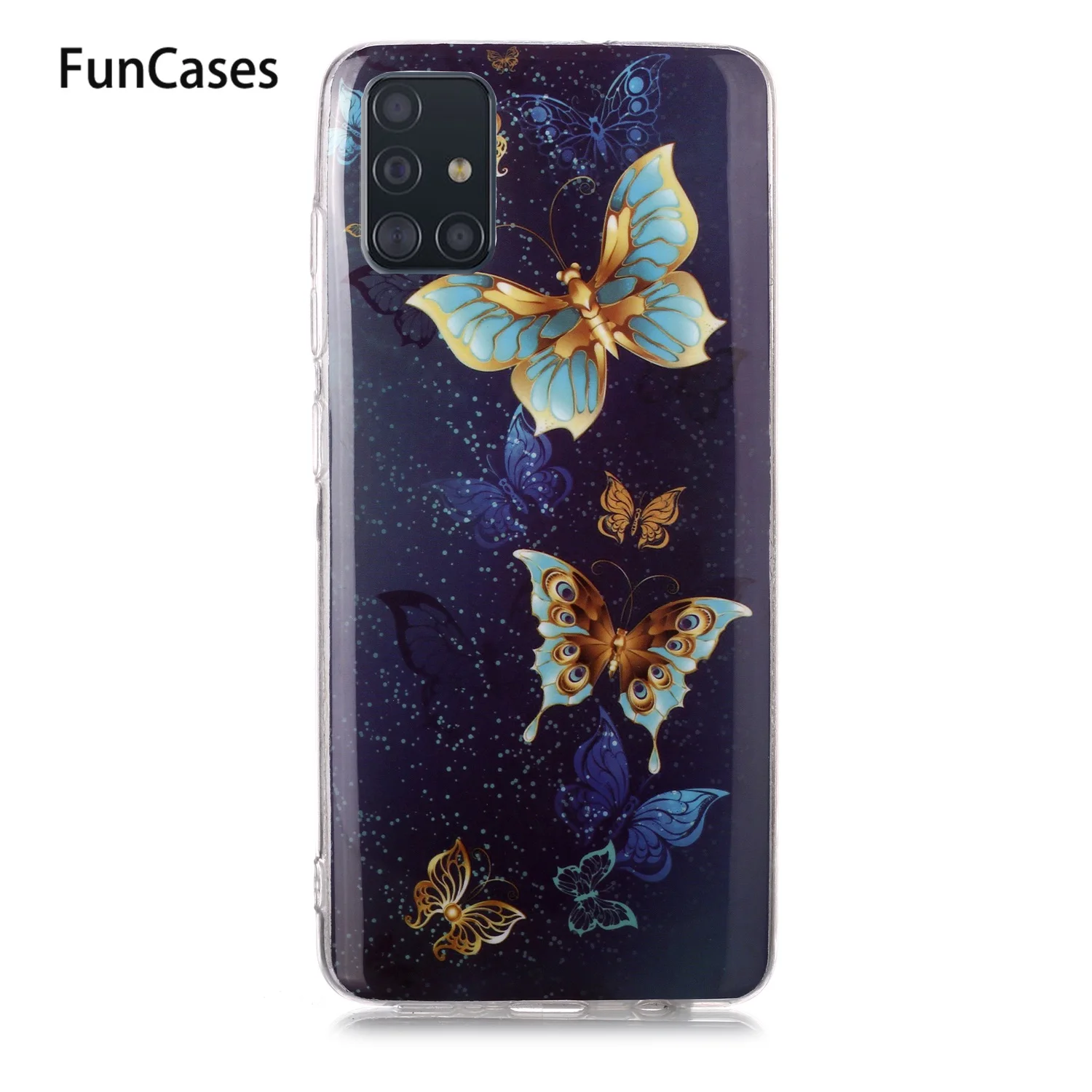 Telephone Accesories For accesorios Samsung A51 Unicorn Mobile Bag sFor Samsung Galaxy telefon A51 Capa Luminous TPU Cover Cover