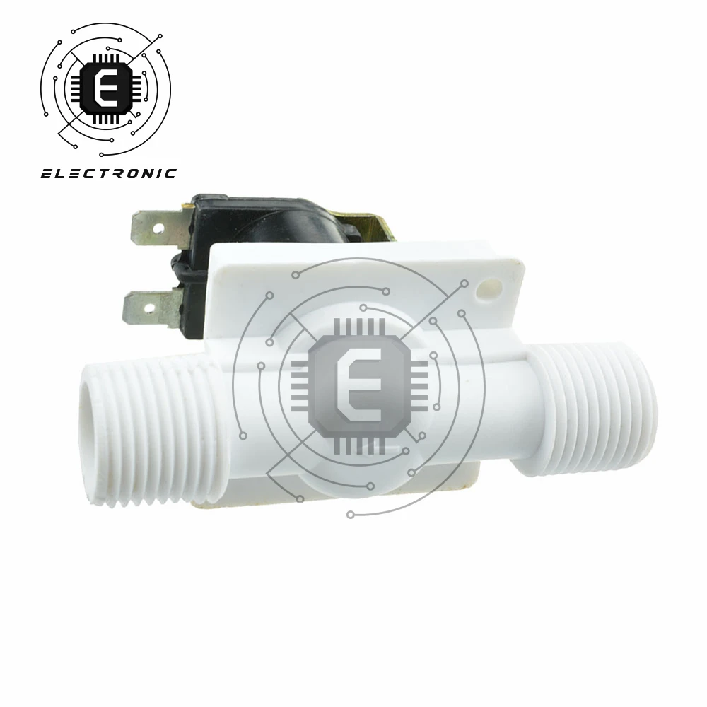 1/2" Plastic Solenoid Valve Switch 12V 24V 220V Magnetic Washing Machine Dispenser Drinking Water Pneumatic Pressure Controller