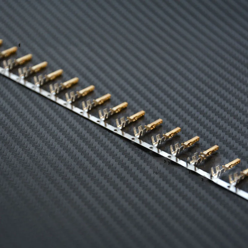 

100pcs Power gold-plated 4p6p 8p 20p 24pin male pin (for male shell) high pin terminal