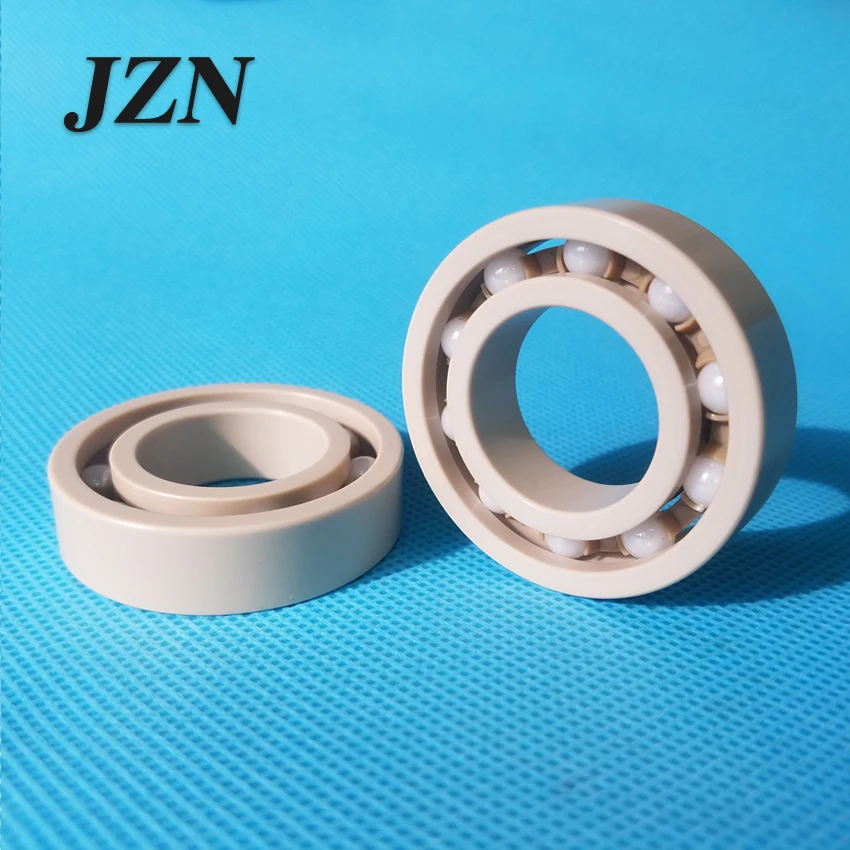 

PEEK plastic bearings are acid and alkali resistant 6200 6201 6202 6203 6204 6205 6206 6207 high temperature resistance