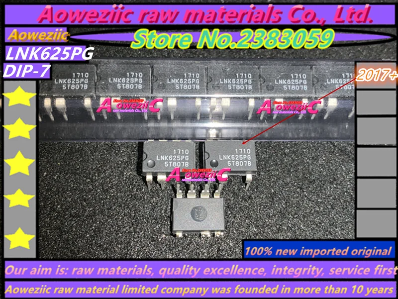 Aoweziic  2023+ 100% New Imported Original  LNK623PG LNK624PG LNK625PG LNK626PG  DIP-7  Power Switch IC