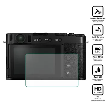 Película protetora de tela de vidro temperado para câmera fujifilm X-S10/t4/e4/100v/pro3/t200/a7 xs10 xt4 xe4 x100v xpro3 xt200 xa7