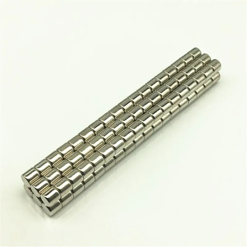 

50pcs N42 6mm x 6mm Strong Round Magnets Dia 6x6 Neodymium Magnet Rare Earth Magnet 6*6 6x6mm