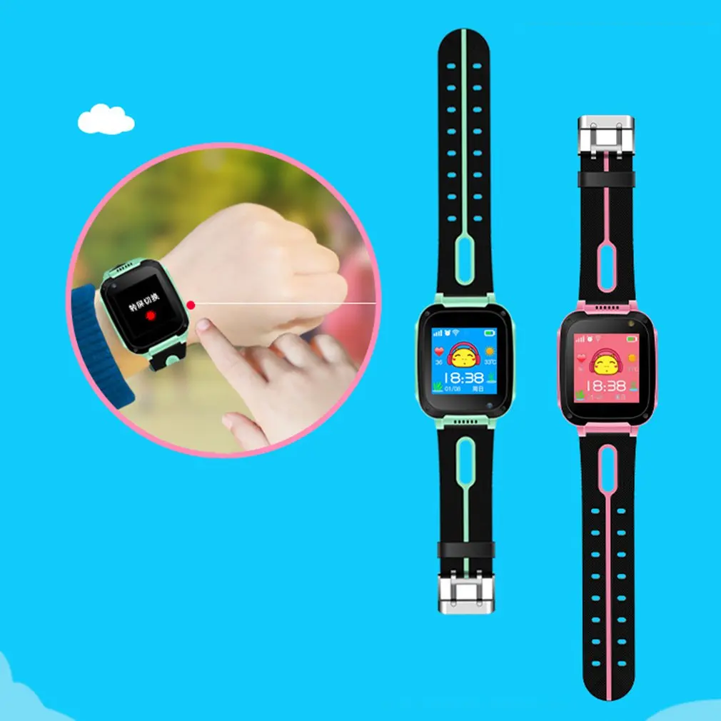 1.44 Inch Screen Children Smart Watch Anti Lost Monitor Kids Remote Camera SOS Emergency Alarm Watch Phone Support 2G/3G