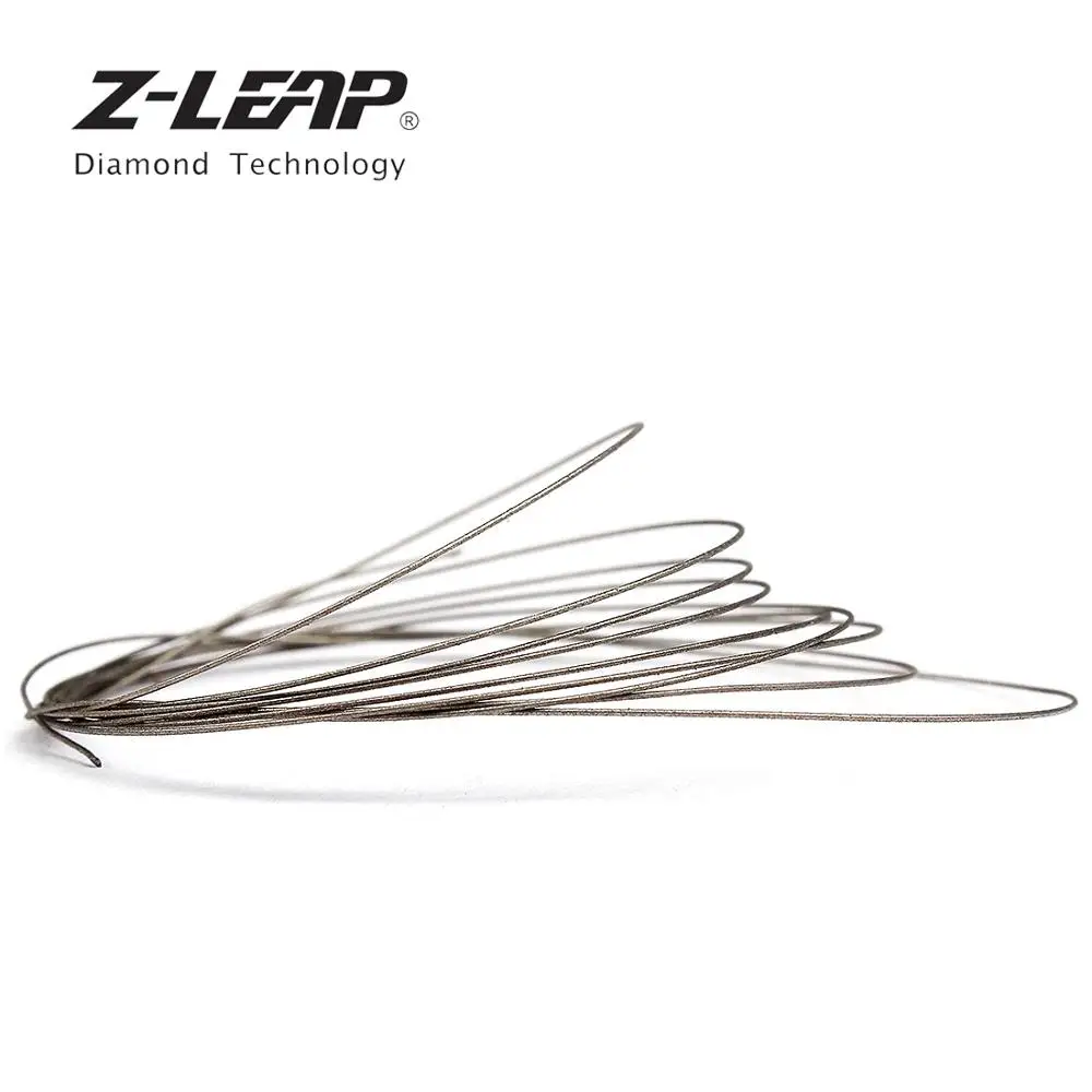 Z-LEAP 0.3/0.5 DIY Đối Phó Thấy Chiều Dài 3M Kim Cương Dây Thấy Gỗ Trang Sức Đá Kim Loại Mạ Điện Ngòi Thường Thấy kim Cương Cắt Dây