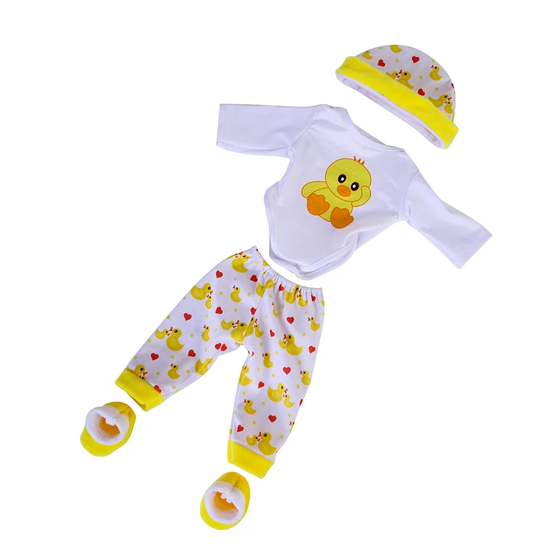 17 zoll Puppe Kleidung 43 cm Puppe Warme Anzug mit Hut und Socken für Neue Baby Geboren Puppe Outfit Mode puppe Customizing Liefert