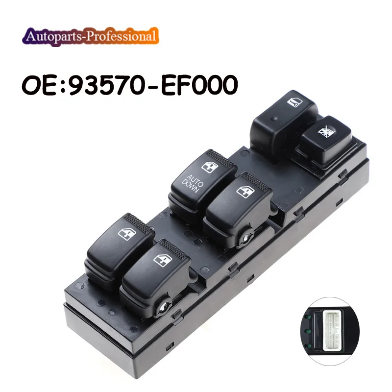 93570-EF000 93570EF000 For Kia Sportage 2005-2010 2006 2007 2008 2009 Electric Power Window Switch window lift switch Car