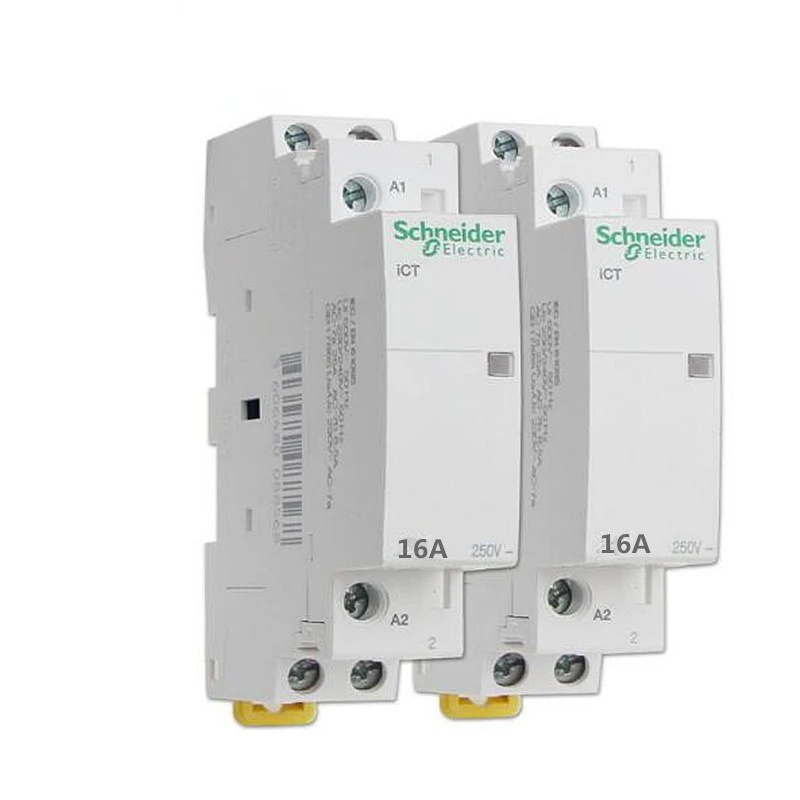 AC Contactor 2P 2NO 230-240V 16A 25A 50Hz Application Motor Heating and Lighting Small Business Residential Remotely control