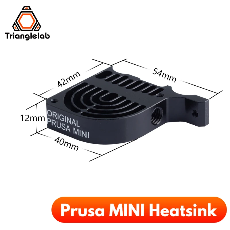 Trianglelab Prusa MINI Heatsink  for Hotend upgrade Kit All Metal for Prusa MINI repair parts High temperature hotend  V6 Nozzle