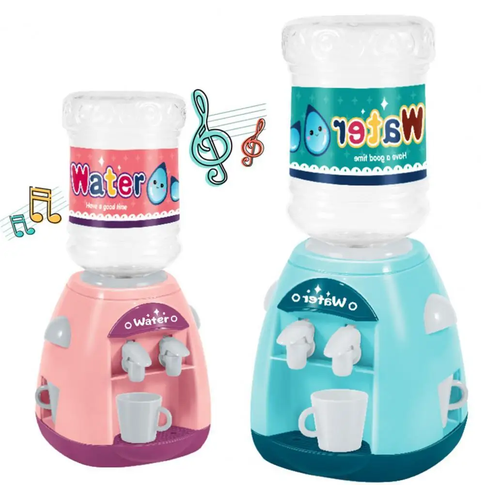 Cute Drinking Dispenser Toy Lightweight Role Playing Interesting Educational Water Dispenser Drinking Simulation Device