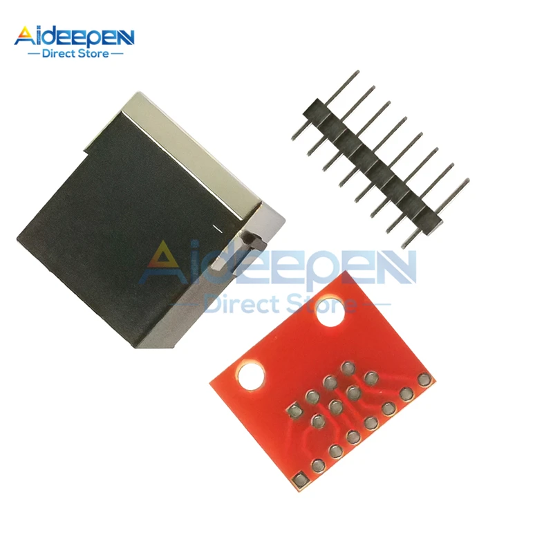 RJ45 Bord Modul Ethernet Kabel Stecker Tragbare Netzwerk Jack