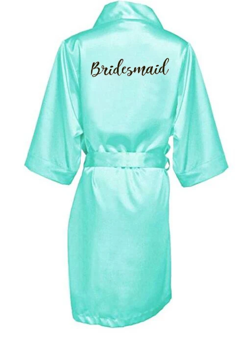 sexy green robe kimono bridal pajamas wedding robe bridesmaid matron maid of honor sister mother of the bride robes