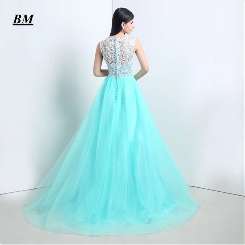 BEALEGANTOM 2021 elegante De encaje barato una línea De cuello en V Vestidos con cuentas para fiesta De graduación largo Formal vestido De fiesta De noche, Vestidos De Gala BM221