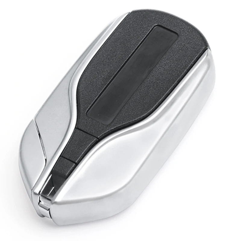 KEYECU Custodia a conchiglia per chiave remota intelligente modificata con 5 pulsanti per Chrysler per Jeep per Dodge 2011-2019 FCC ID: M3N-40821302