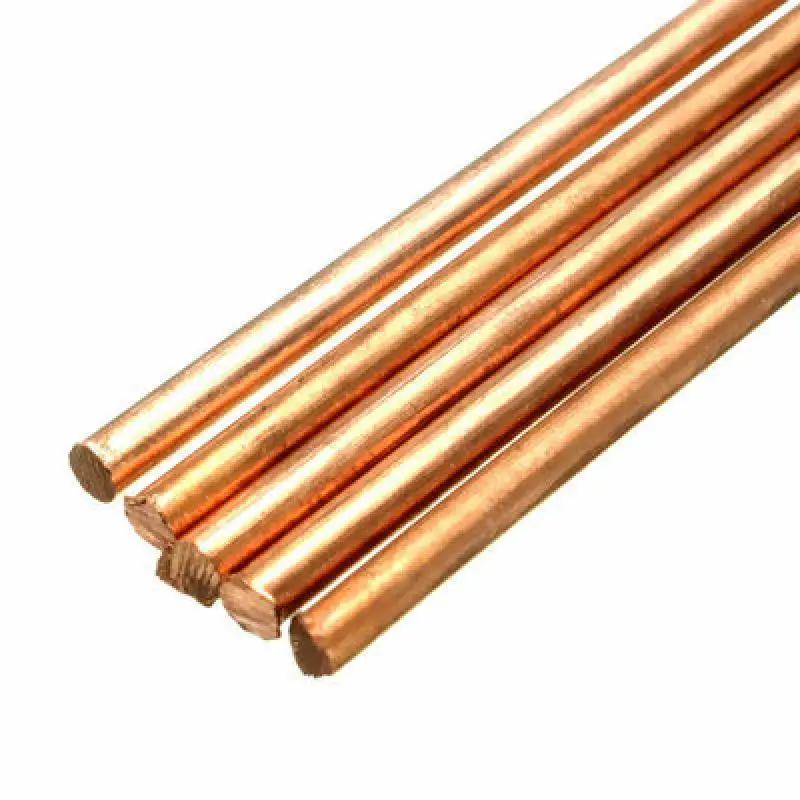 5 pezzi ~ 1 pz 36 dimensioni di asta tonda in rame/lunghezza barra 100 mm diametro 3/4/5/6/8/10/12/14/15/16/18/20/22/25/30 mm barra di rame