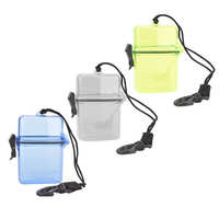 Diving Boating Seal Box Plastic Transparent Underwater Diving Sealing Box with Rope Hook Canoe Kayak Waterproof Case
