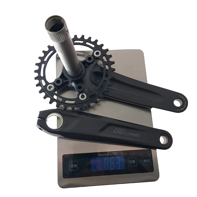 SHIMANO DEORE FC M5100 Crankset M5100 1x11-Speed 11S 11V 32T 175MM 170MM 30T 32T 34T Compatiable with M7000 Original Bike Parts