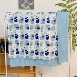 High Quality Kids Baby Blanket Winter Flannel Fleece Blanket Soft Infant Swaddle Stroller Wrap For Newborn Baby Bedding Blankets