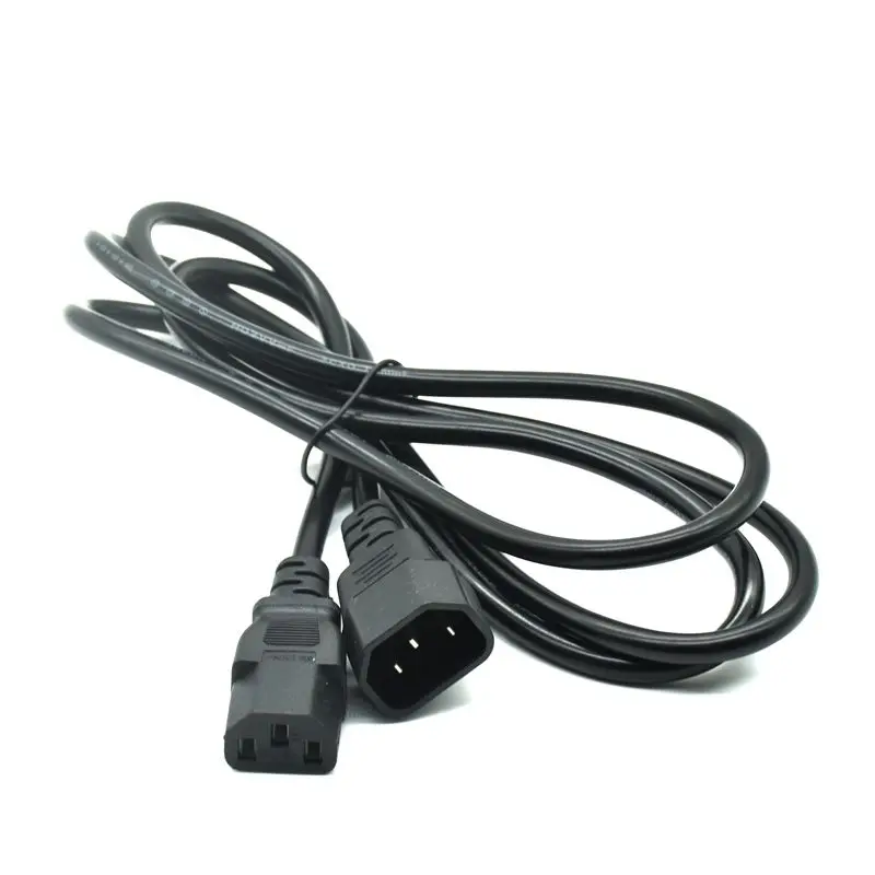 IEC C14 C13 Extension Cord 3m 5m UPS Cable IEC 320 C13 C14 Power Extension Cable For PC Computer Monitor DMX DJ Stage Light