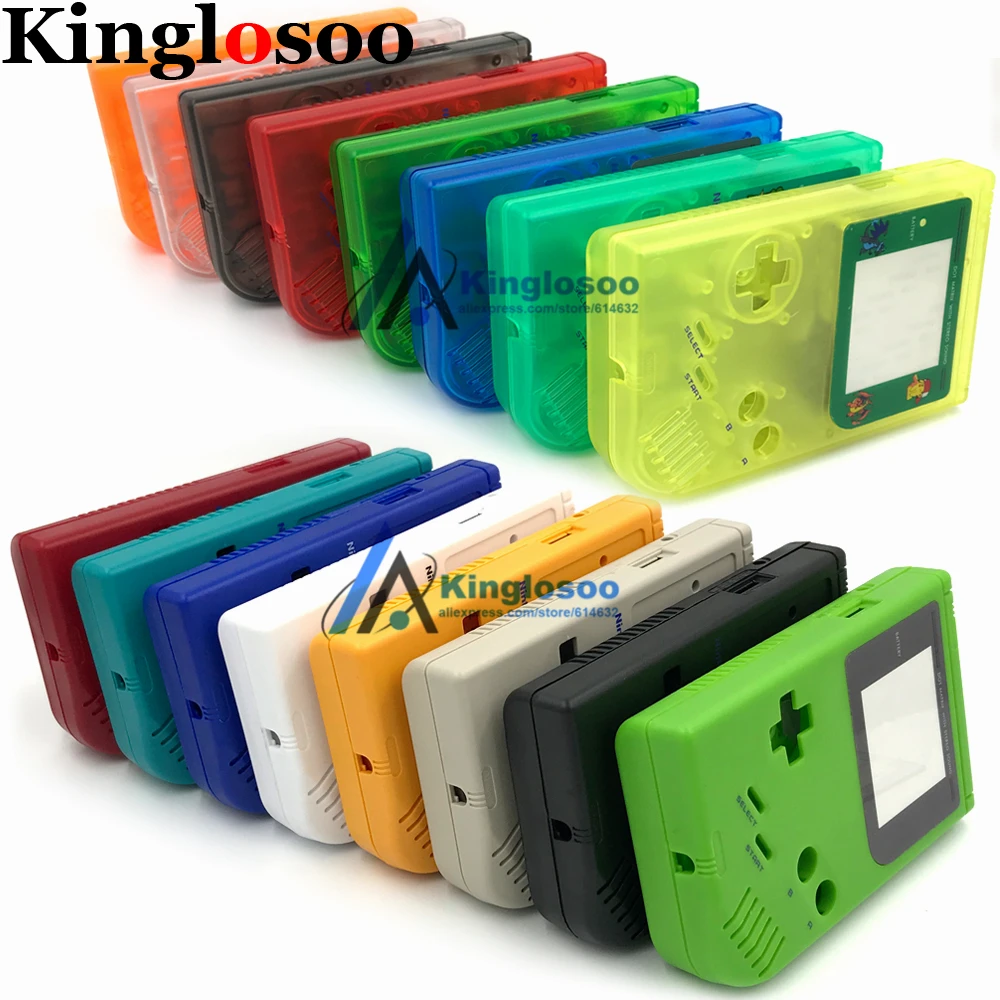 DIY Full housing shell case replacement part for Nintendo Gameboy Classic for GB DMG GBO 16 Color