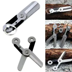 Pocket Mini Fold Scissor EDC Outdoor Gadget Foldable Accessories Cutting Tool Fishing Knife Keychain U2X9 Scissors X0P8