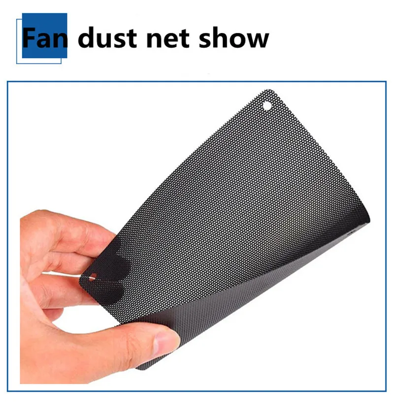 30,40,50,60,70,80mm PC computer dustproof net filter cover nets suitable for small internal chassis fan