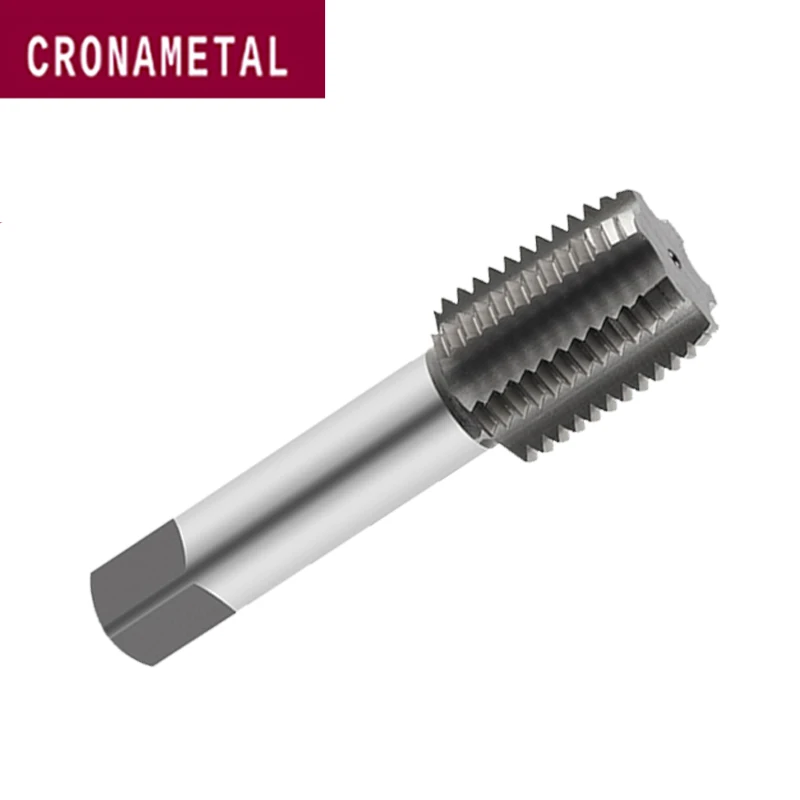 CRONAMETAL High Speed Steel Right Hand Tap Metric Thread Tools Cutting Straight Flute Taps M20 M22 M24 M27 M30 M33 M36 M39 M42