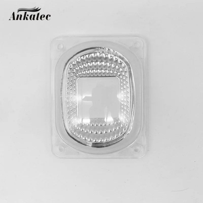 Lente LED de 25x25mm, lámpara de diodos LED para 10W, 20W, 30W, 50W, Reflector convexo, colimador para LED DIY