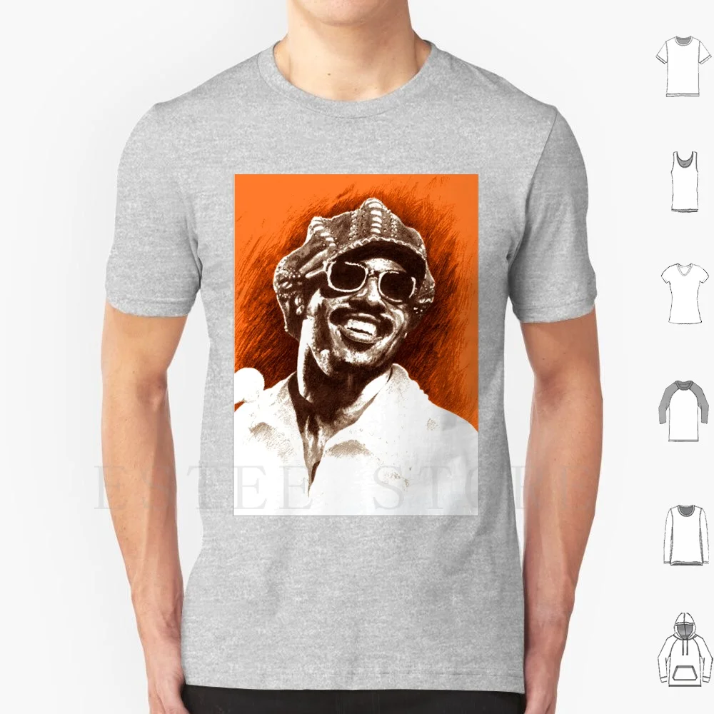 T Shirt Print Cotton Soul Funk Music Motown Fanart Legend Mycherieamour Signedsealeddelivered Higherground Superstition Uptight