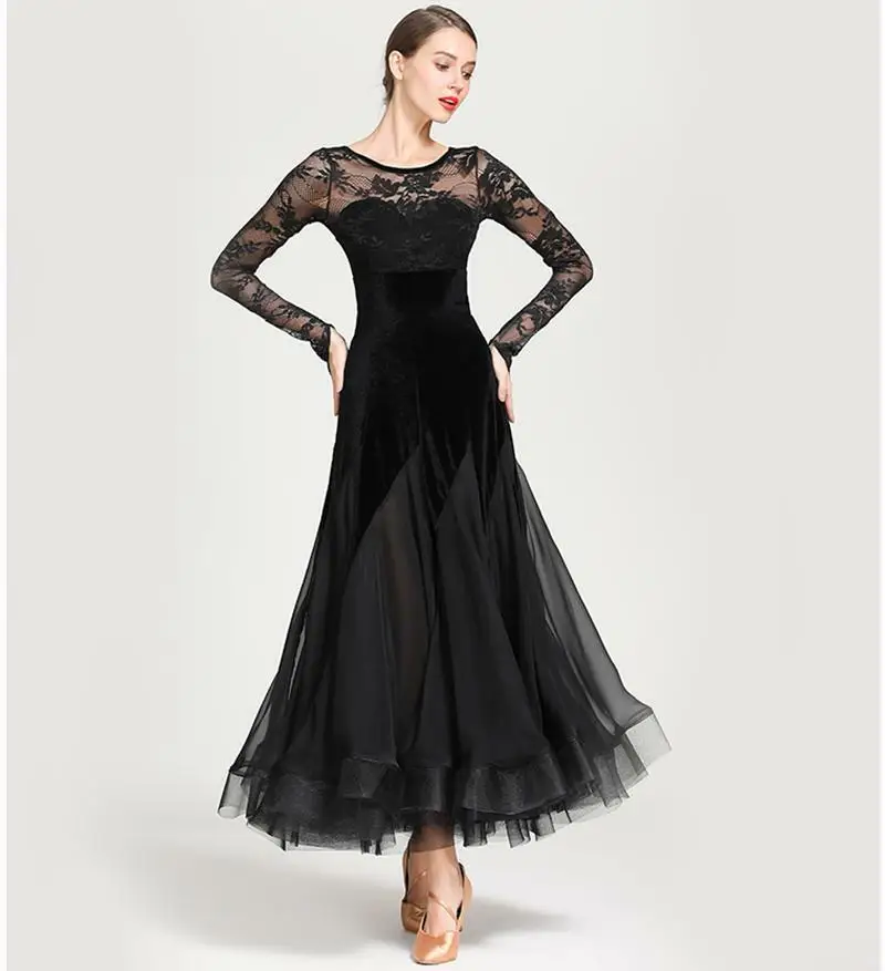 2020 NEW Ladies Girls Latin salsa tango Ballroom Competition Dance Dress #1862 performer dresses for women lace dress