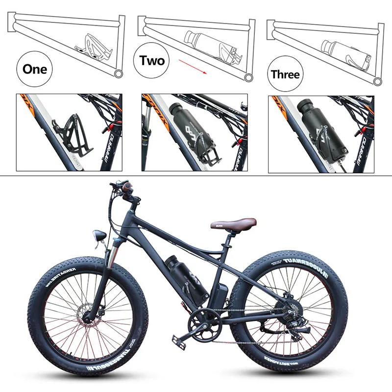36v 10.5ah Bottle EBike Battery 48V 36V 7Ah 10.5Ah 9Ah Electric Bicycle18650 Batteries Pack for 250W 350W 500W Motor Kit
