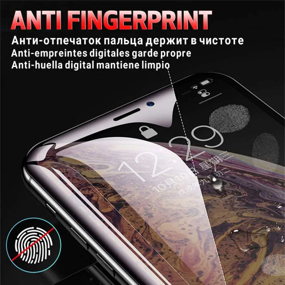 Transparent Hydrogel Film For TP-Link Neffos A5 Full Cover Curved Screen Protector Not Tempered Glass