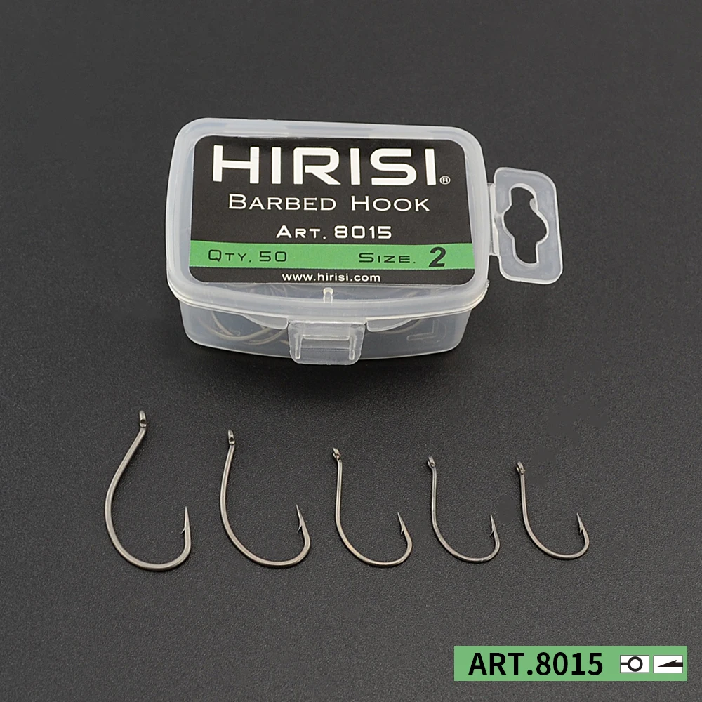 

100pcs Coated High Carbon Steel Barbed Hooks Carp Fishing Hooks Pack with Retail Original Box