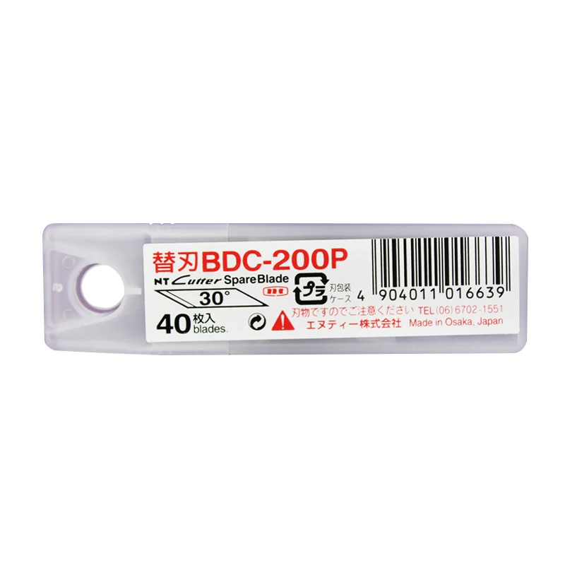 Giappone NT BDA-200P lame di ricambio per penna per NT iC-1500P taglierina bussola e altri coltelli NT Scalpels 40 pz