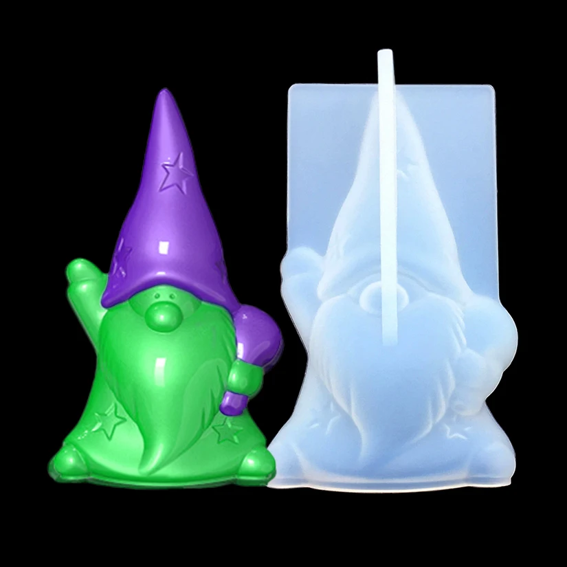 3D Bär Einhorn Horn Weihnachts-Hirsch Baum Katze Liebesherz Löwe Wolf Ente Silikon Zuckerform Fondant Kuchendekorationswerkzeuge – Detail 37