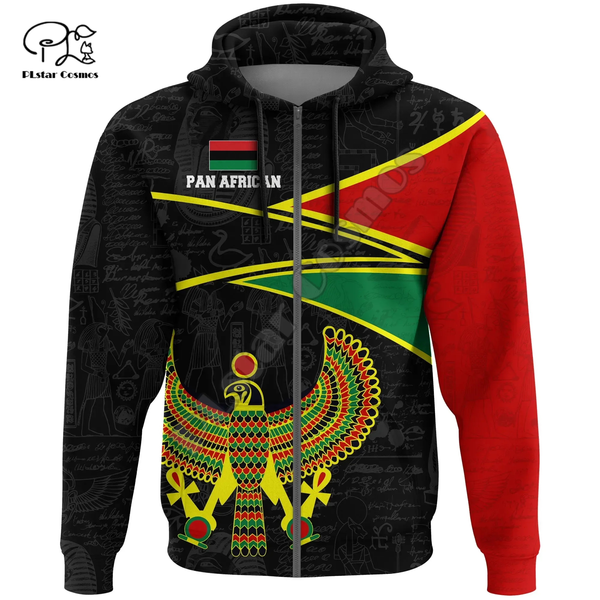 PLstar Cosmos Africa Country Mysterious Ancient Egypt Anubis Tattoo Retro Tracksuit 3DPrint Men/Women Harajuku Funny Hoodies D15